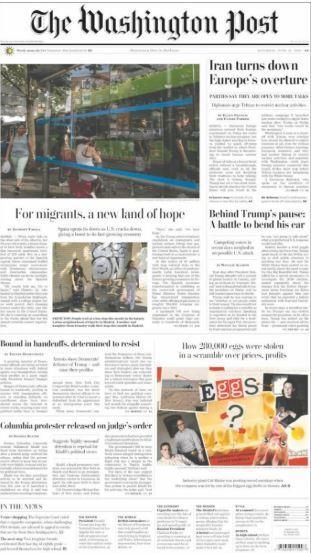 washington-post:-espana-portada-por-tierra-esperanza-a-inmigrantes