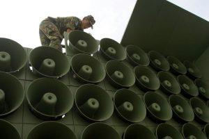 algo-se-esta-gestando-en-corea-del-sur:-los-altavoces-con-los-que-“bombardeaba”-a-corea-del-norte-han-desaparecido