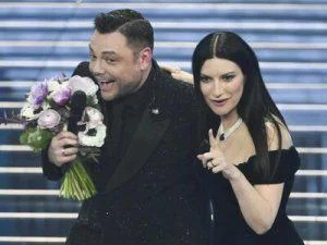 laura-pausini-y-tiziano-ferro,-protagonistas-de-primer-dia-de-sanremo