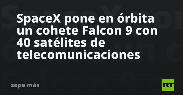 spacex-pone-en-orbita-un-cohete-falcon-9-con-40-satelites-de-telecomunicaciones