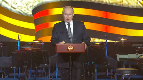 Putin conmemora la batalla de Stalingrado: «Vuelven a amenazarnos con tanques alemanes»