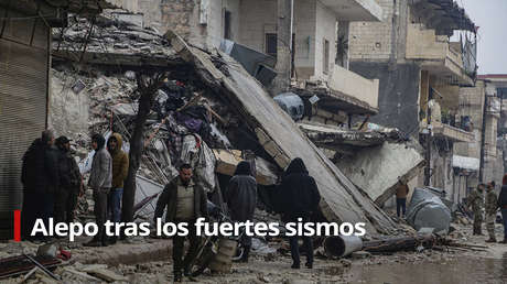EN VIVO: La ciudad siria de Alepo, cubierta de escombros tras los mortales terremotos