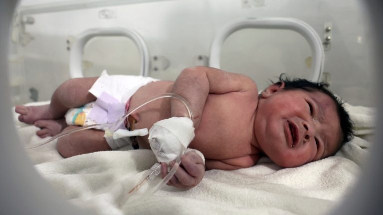 newborn,-toddler-saved-from-rubble-in-quake-hit-syrian-town