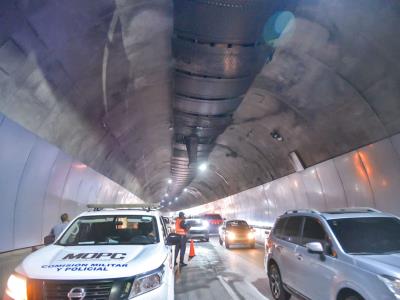 Reabren al tránsito el túnel de la UASD