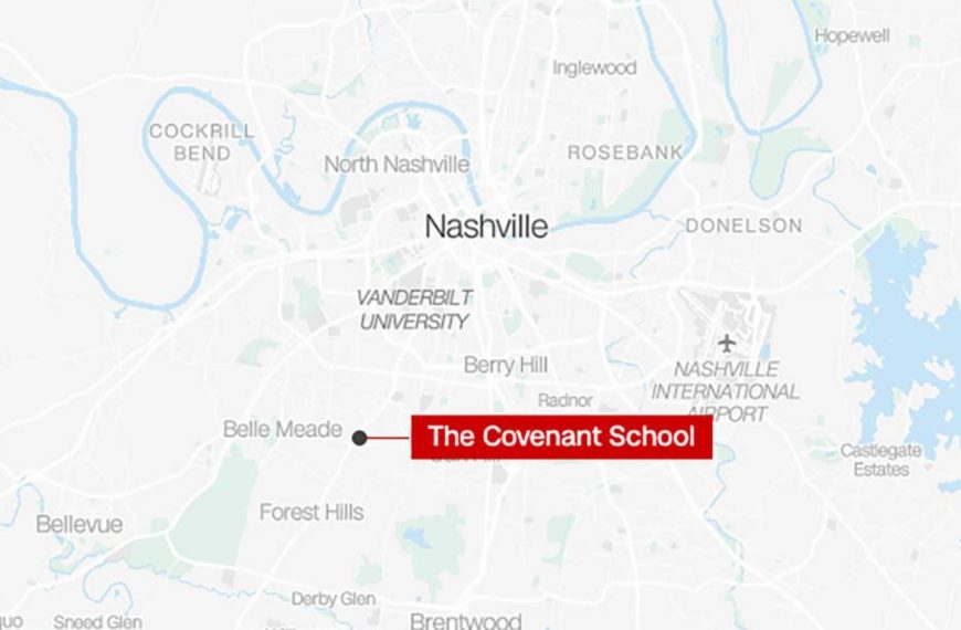 Tiroteo en una escuela en Nashville deja múltiples heridos
