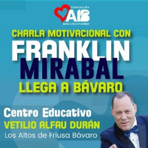 ¡Franklin Mirabal regresa a La Altagracia para inspirar a los jóvenes en los Altos de Bávaro!