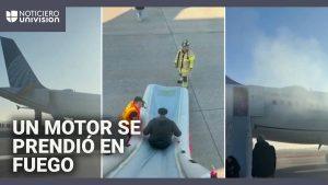 terror-en-pasajeros-al-incendiarse-un-motor-de-avion-de-united