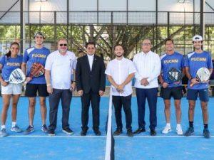 pucmm-inaugura-el-primer-complejo-deportivo-dedicado-al-padel