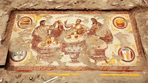 mcdonald’s-se-saca-de-la-manga-un-falso-mosaico-romano-que-algunos-tildan-de-«sacrilego»