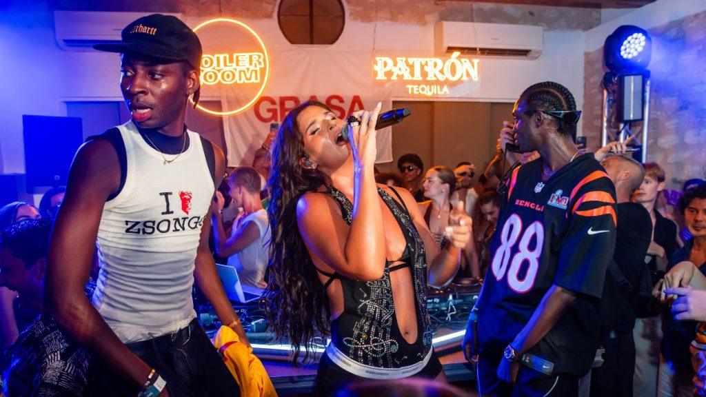 tequila-patron-ibiza:-nathy-peluso-y-aron-piper-brillan-en-boiler-room