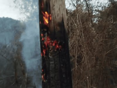 incendio-en-redes-electricas-afecta-a-comunidades-de-barahona