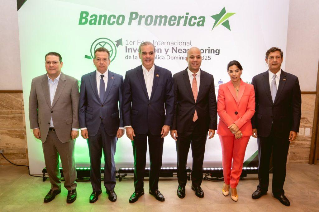 banco-promerica-celebra-1er-foro-internacional de-inversion-y-nearshoring-en-rd;-abinader-asiste