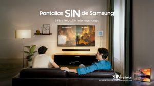 “la-sin-de-samsung”,-una-campana-que-pone-en-valor-sus-televisores-con-tecnologia-sin-reflejos