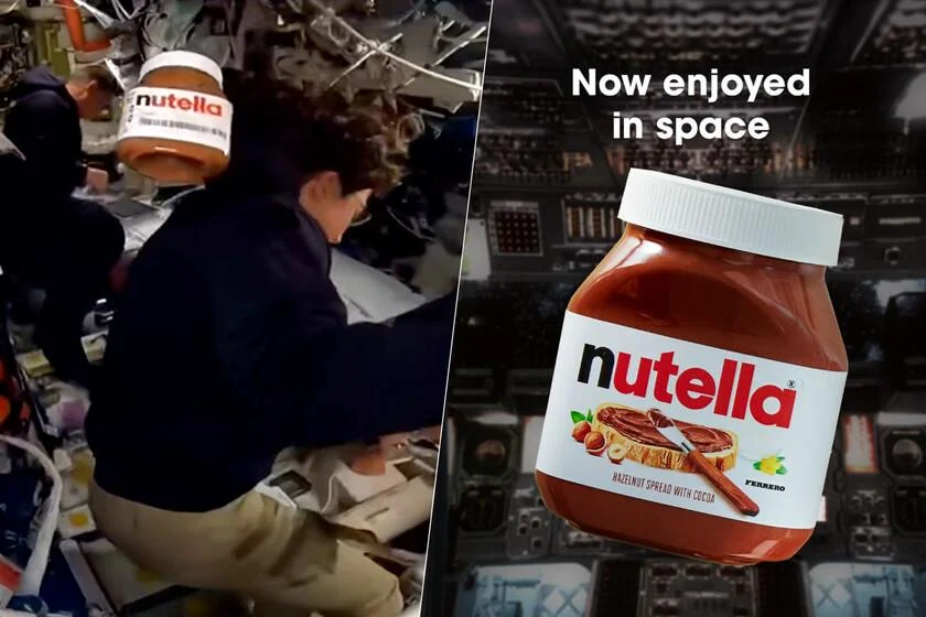 un-bote-de-nutella-se-colo-en-el-directo-de-artemis-ii-desde-orion,-entonces-muchos-pensaron-lo-mismo:-publicidad-encubierta