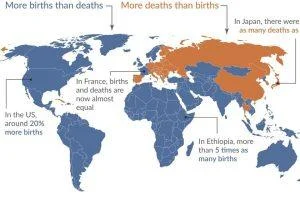 el-mapa-que-parte-el-mundo-en-dos:-los-paises-que-estan-abocados-a-la-extincion-y-los-que-no
